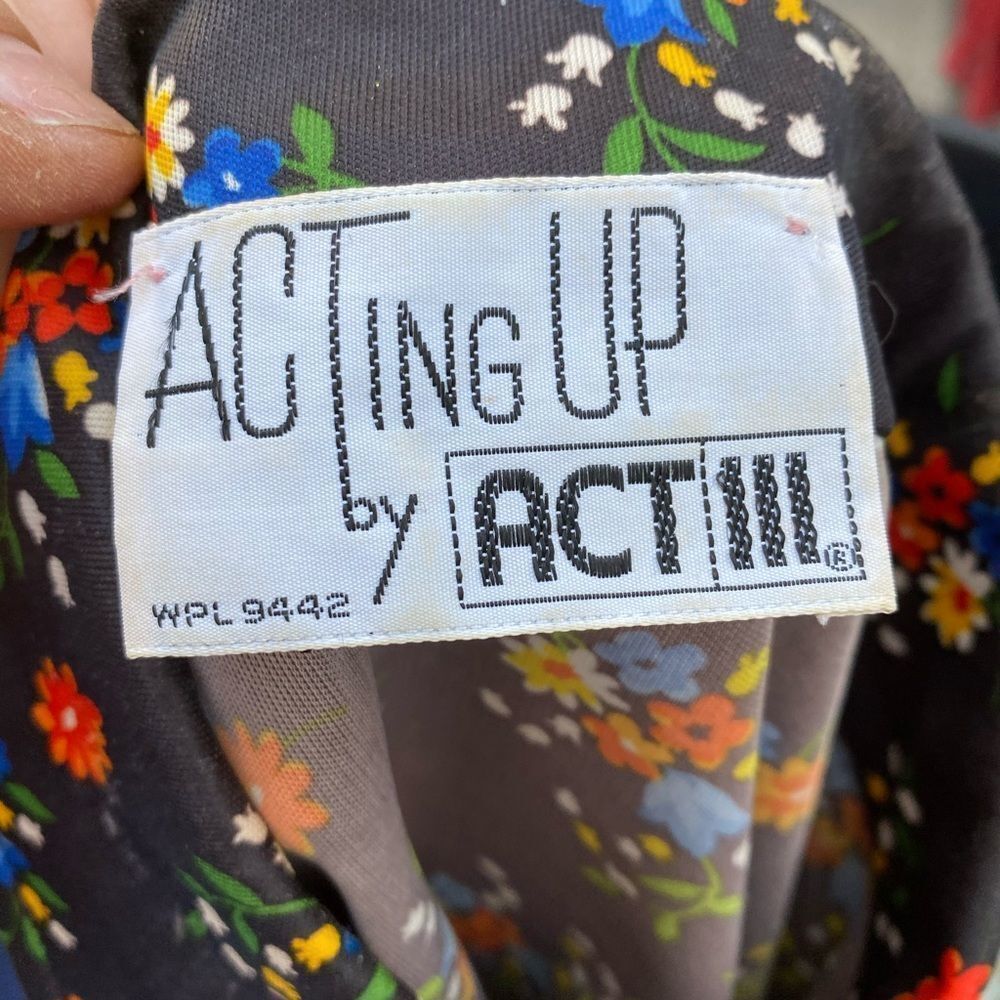 Vintage Act‎ III Polyester Floral Blouse - Picture 5 of 8